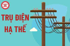 Trụ điện hạ thế được hiểu như thế nào? Có được yêu cầu tháo dỡ đối với xây  mái vòm xung quanh trụ điện hạ thế không?