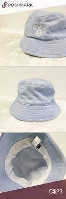Tna Bucket Hat Baby Blue Cotton Small Medium Baby Blue Women Accessories Hats Baby Hats