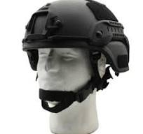 MICH 2000 Tactical Helmet Made With Kevlar IIIA Bulletproof Mask Black  Brown | eBay