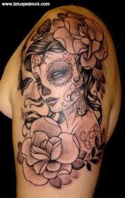 Suitable for fair and lighter skin tones. 27 Sugar Skull Name Tattoos Ideas