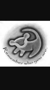 Black And White Lion Tattoo Designs Cute Black And White Lion King Tattoo Lion King Tattoo King Tattoos Disney Tattoos