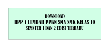 Download Rpp 1 Lembar Ppkn Sma Smk Kelas 10 Edisi 2020 2021 Lengkap Pendidikan Kewarganegaraan Pendidikan Kewarganegaraan