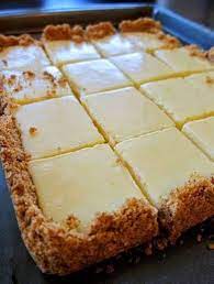 Creamy Lemon Squares Recipe Recipe Lemon Squares Recipe Lime Squares Recipes Food Processor Recipes
