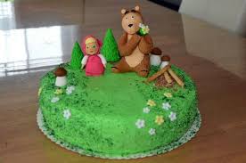Mascha Und Der Bar Torte Mascha And A Bear Cake