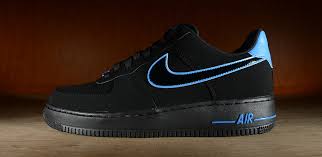 Nike.com has been visited by 100k+ users in the past month Release Date Nike Air Force 1 Low Black Photo Blue Sole Collector