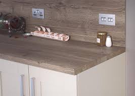 Livelynine 5m x 60 cm wide white and grey marble wallpaper sticky back plastic kitchen worktop covering contact paper marble effect self adhesive vinyl wrap for kitchen counter top furniture covering. Tobacco Halifax Oak A Rustic Style Worktop That Beautifully Replicates The Appearance Of Solid S Kitchen Table Settings Worktop Upstands Small Kitchen Tables