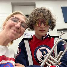 I saw a few post about how their football treats their fellow band peers.  This is ours after every football game. The support between is amazing!  Even with the parents.