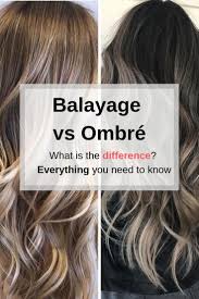Balayage Vs Ombre What Is The Difference Are They The Same Thing The Most Asked For Hair Colur Highlight What Is Balayage Hair Balayage Short Hair Balayage