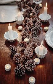 Egal Ob In Windlichtern Auf Schalen Und Tellern Oder Zwischen Kleinen Zweigen In Weihnachtlichen Gestecken Tischdeko Weihnachten Deko Weihnachten Weihnachten