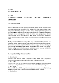 Etika dapat diistilahkan sebagai suatu tindakan etika alam sekitar dapat ditakrifkan sebagai satu kajian yang berasaskan kepada nilai dan. Pdf Bab 1 Pendahuluan Bab 2 Konsep Konsep Ekologi Dalam Ekologi Manusia Saskia Haros Academia Edu