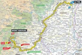 Ciccone takes the race lead from alaphilippe. Tour De France 2020 Route Stage 6 Le Teil Mont Aigoual