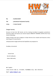 Contoh Proposal Laundry