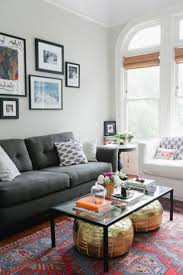 Living Room Cool Eclectic Living Room With Gray Sofa And Comfort Pillow Eclectic Living Room Furniture Eclectic Living Room Design Living Room Decor Eclectic