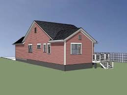 Cottage Style House Plan 75521 With 2 Bed 2 Bath Small House Plans House Plans Small House Floor Plans