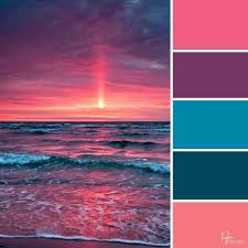 Pin By Linda Staelens On Colours Sunset Color Palette Blue Color Schemes Sunset Colors