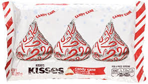 1/2 cup vegan (dairy free) buttery spread, softened · 1 cup brown sugar · 1 egg · 1 1/2 teaspoons gluten free vanilla extract · 2 tablespoons . Hershey S Kisses Candy Cane Mint Candy With Stripes Bites 283g Amazon In Grocery Gourmet Foods
