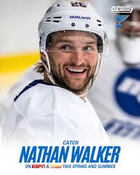 Catch Australia's own Nathan Walker for the St. Louis Blues in the NHL this  Spring and Summer