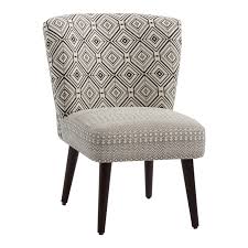 Black And White Geo Print Jenny Upholstered Chair World Market Upholstered Chairs Geo Print Printed Accent Chairs