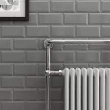 Use our gemini design tools to experiment with different tiles and grout colours, and. Victoria Metro Wall Tiles Gloss Dark Grey 20 X 10cm Victorian Plumbing Uk