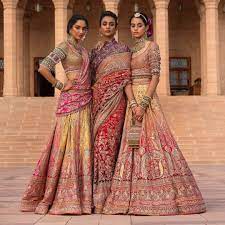 Inr92,000 + order processing fees* inclusive of all taxes and fees apprised mrp: Bloom New Sensational Bridal Couture By The Famous Tarun Tahiliani