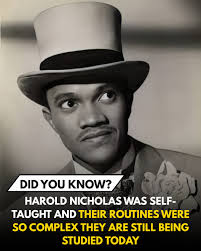 Harold Nicholas had a gift that seemed to defy gravity. Born in 1921, he  grew into one half of the legendary Nicholas Brothers, a duo whose mix of  tap, acrobatics, and jazz