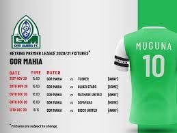 The kenya premier league was halted on the onset of the corona pandemic and unless the curve flattens, a return this year is unlikely. Vybez Radio The 2020 21 Kenyan Premier League Fixtures Facebook