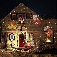 Home Halloween Christmas Easter Projector Lamp Rotating Led Projection Light 12 Christmas Projector Outdoor Christmas Decorations Christmas Projection Lights