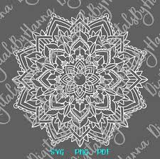 Download Mandala Svg Files For Cricut Zentangle Vector Clipart Pochoir Mandala Stencil Svg Files For Cricut