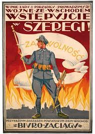 Porozmawiamy o wadze zwycięstwa polaków nad bolszewikami dla polski i dla europy. 1920 Bitwa Warszawska Plakat W Imie Ladu I Porzadku Prowadzimy Wojne Za Wschodem Stylowy Dwor