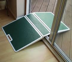 Folding Two Sided Threshold Ramp Threshold Ramp Wheelchair Ramp Wheelchair Accessories