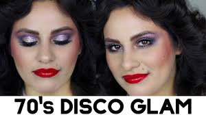 '70s hairstyles are back and better than ever! Grwm 70 S Disco Glam Makeup Youtube