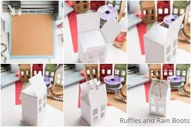 The side of a cereal box can make a small box for home use. Make These Beautiful Gift Card Box Houses In Minutes