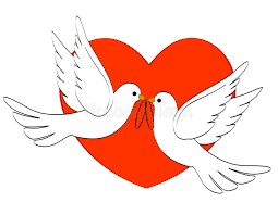 Wedding Doves Two Loving White Pigeons Carrying Two Wedding Rings And Red Heart Sponsored Sponsored Paid Lovi Wedding Doves Wedding Free Illustrations