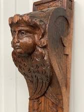 Las mejores ofertas en Frontones antiguos franceses de madera