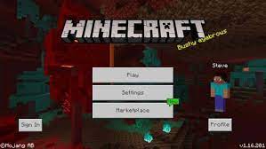 Once you've launched the app on your android phone, you can immediately switch up the settings. Download Minecraft Pe 1 16 201 Bedrock Engine Apk Full Version For Android Full Minecraft Pe Free Download Mcpe Box