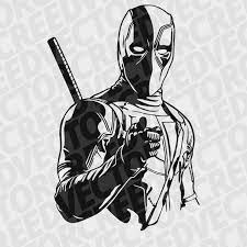 Download Deadpool Svg Deadpool Deadpool Stencil Marvel Svg Cricut Etsy