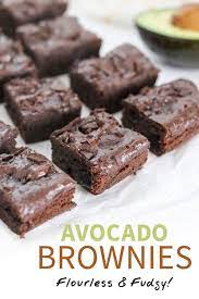 These Avocado Brownies Are An Easy Healthy Recipe Made With Avocado Instead Of Butter Or Oil They Are Dessert Recipes Sweet Snacks Healthy Dessert Recipes