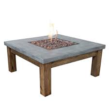 Shop Modeno Florence 50 000 Btu Square Liquid Propane Gas Fire Pit Table At Lowe S Canada Find Our Selection Of Fi Fire Pit Gas Fire Table Gas Fire Pit Table