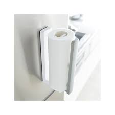 Perfect for the kitchen, laundry room, garage, and bathroom, you'll find a ton of uses for this powerful gadget! Magnetic Paper Towel Holder With Stopper