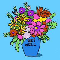 Explore and share the best flowers gifs and most popular animated gifs here on giphy. Get Well Soon Flower Gif Find Share On Giphy