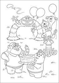 Coloring pages of the sequel of monsters inc., disney pixar. Kids N Fun Com 45 Coloring Pages Of Monsters University