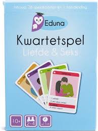 Jun 16, 2021 · als het aan vertrekkend hoogleraar didi braat van het radboudumc ligt, gaan scholen tijdens de lessen seksuele voorlichting ook informatie geven over de gewenste leeftijd voor krijgen van kinderen. Bol Com Kwartet Liefde En Seks Spel Educatief Seksuele Voorlichting Vriendschap En