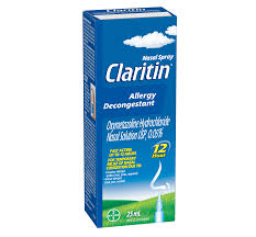 Nasal sprays with corticosteroids block a variety of allergic substances. Claritin Allergy Decongestant Nasal Spray Claritin Canada