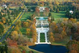 Aerial Neumours Alfred Dupont Delaware Nemours Mansion Nemours Mansions