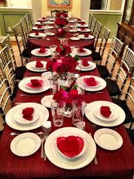 Next place a salad or dessert plate {or both if they are needed}. Valentines Anniversary Party Table Setting Party Table Settings Anniversary Parties Party Table