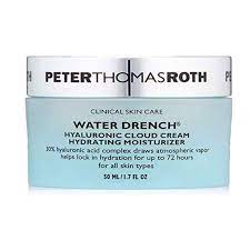 This sunscreen has a unique texture and invisible finish. 52 Value Peter Thomas Roth Water Drench Hyaluronic Cloud Cream Hydrating Face Moisturizer 1 7 Fl Oz Walmart Com Walmart Com