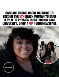 Candace Harris once stood alone as the only physics graduate in Spelman  College's Class of 2009. Now, she proudly stands again—this time as one of  only a few Black women to earn