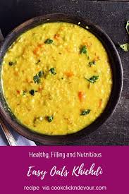 Healthy Oats Khichdi Recipe With Veggies Is A Perfect Breakfast Loaded With Goodness Of Oats And Veggies Yo Best Vegetable Recipes Recipes Indian Food Recipes