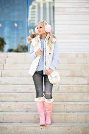 My Winter Must Haves By Vandi Fair Winter Outfits Pink Hunter Boots Winter Dress Outfits