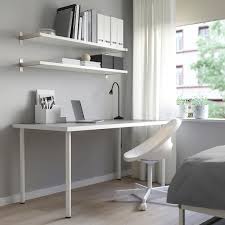 Linnmon Adils Table Light Gray White 59x29 1 2 Ikea In 2020 Ikea Ikea Linnmon Desk Linnmon Table Top